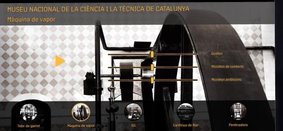 Imatge del web del projecte 'Els sons de la indústria'.